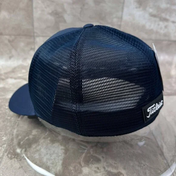 Titleist Monterey Fitted Hat Golf Cap Navy Black - New Pick Your Size! - Picture 14 of 15